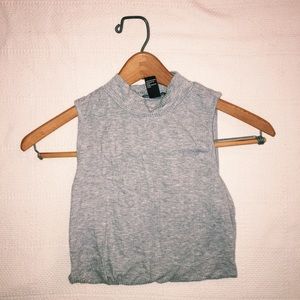 Forever 21 Sleeveless High Neck Bodysuit - Medium